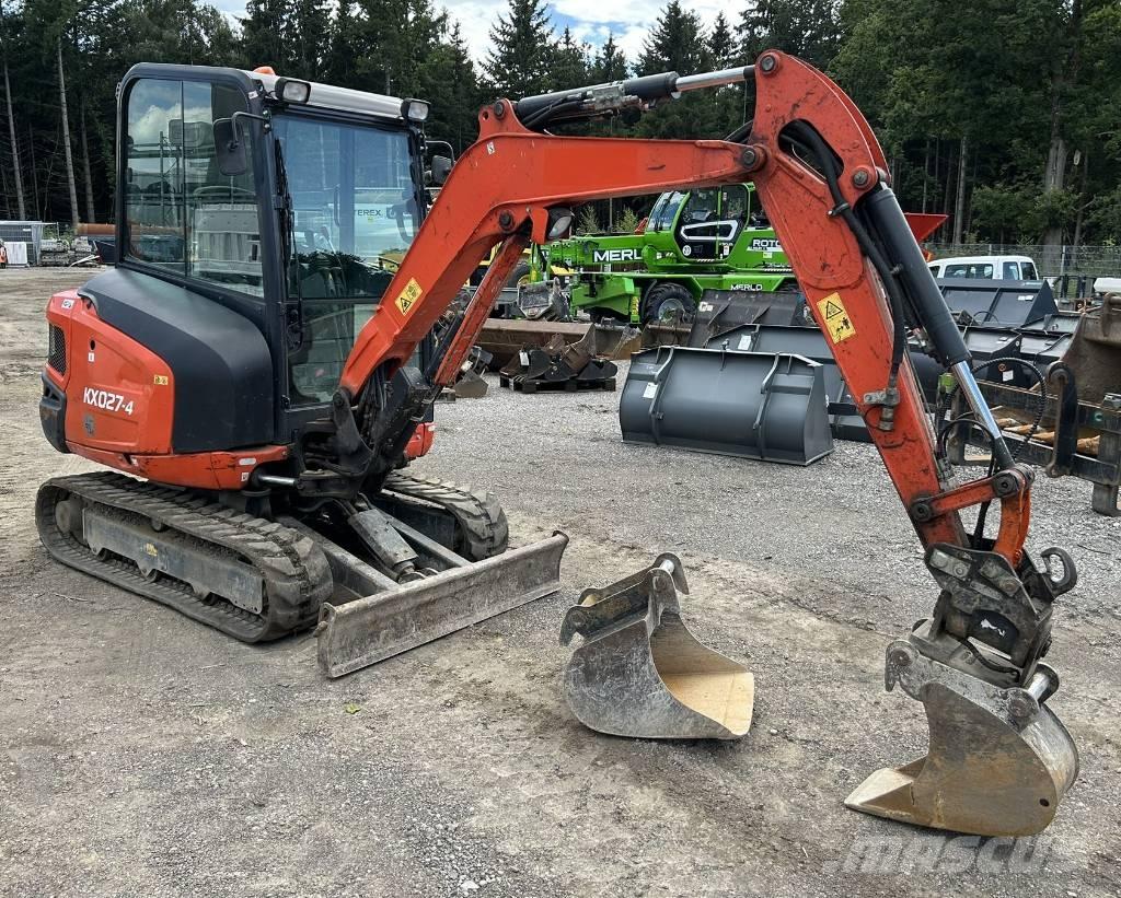 Kubota KX 027 Мини-экскаваторы