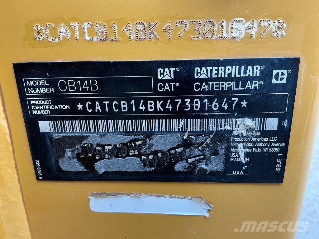 CAT CB 14 B Катки тротуарные