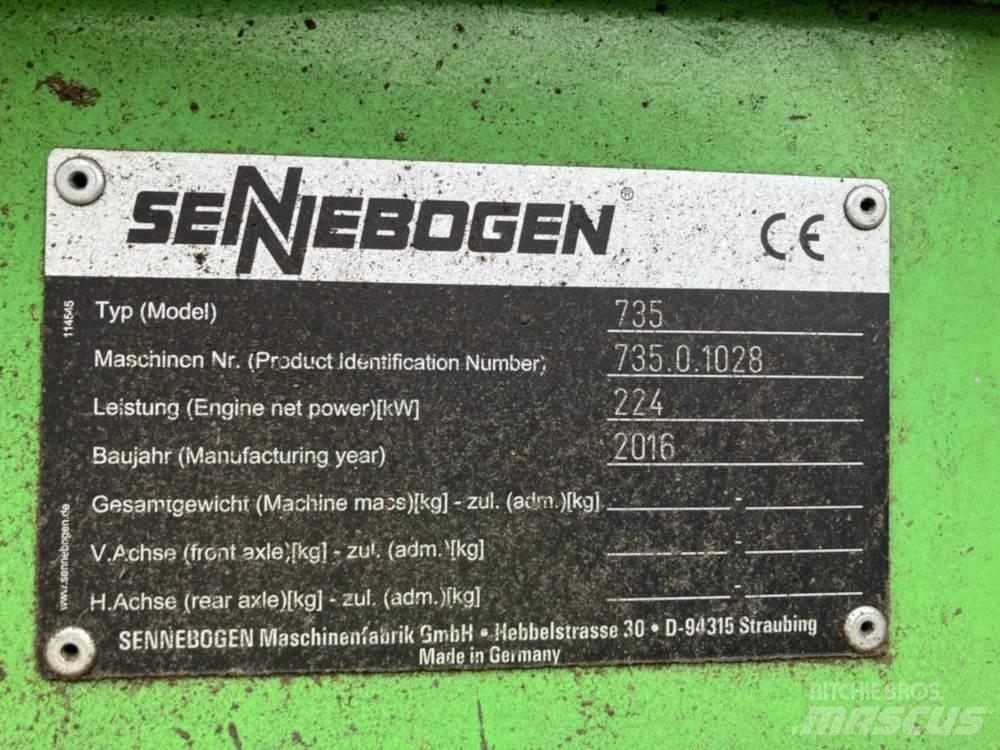 Sennebogen 735E Перегружатели металлолома/промышленные погрузчики