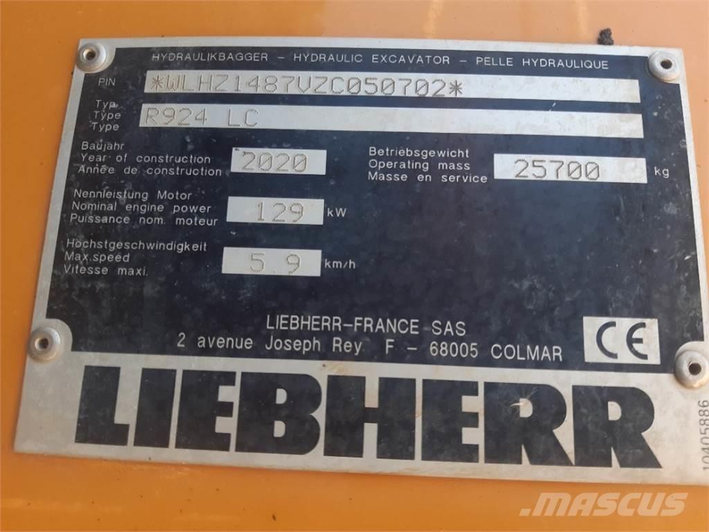 Liebherr R924 Гусеничные экскаваторы