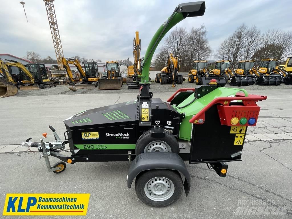 Greenmech EVO 165 D Дробилки древесины