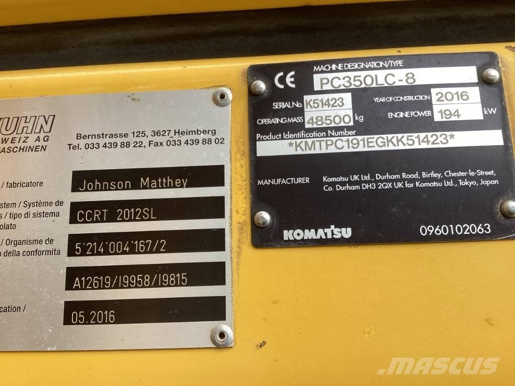 Komatsu PC 350 LC-8 Экскаваторы для разрушения