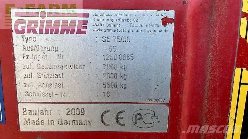 Grimme se 85-55 Картофелеуборочные комбайны