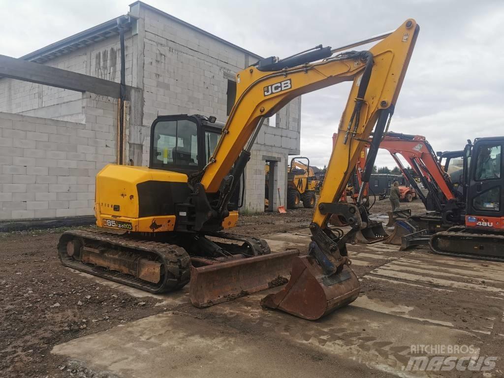 JCB 85Z-1 Малые экскаваторы 7т-12т