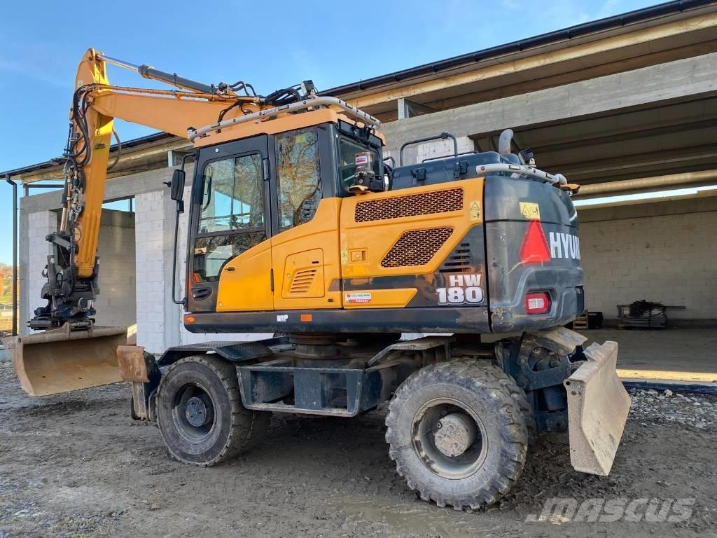 Hyundai HW 180 Колёсные экскаваторы