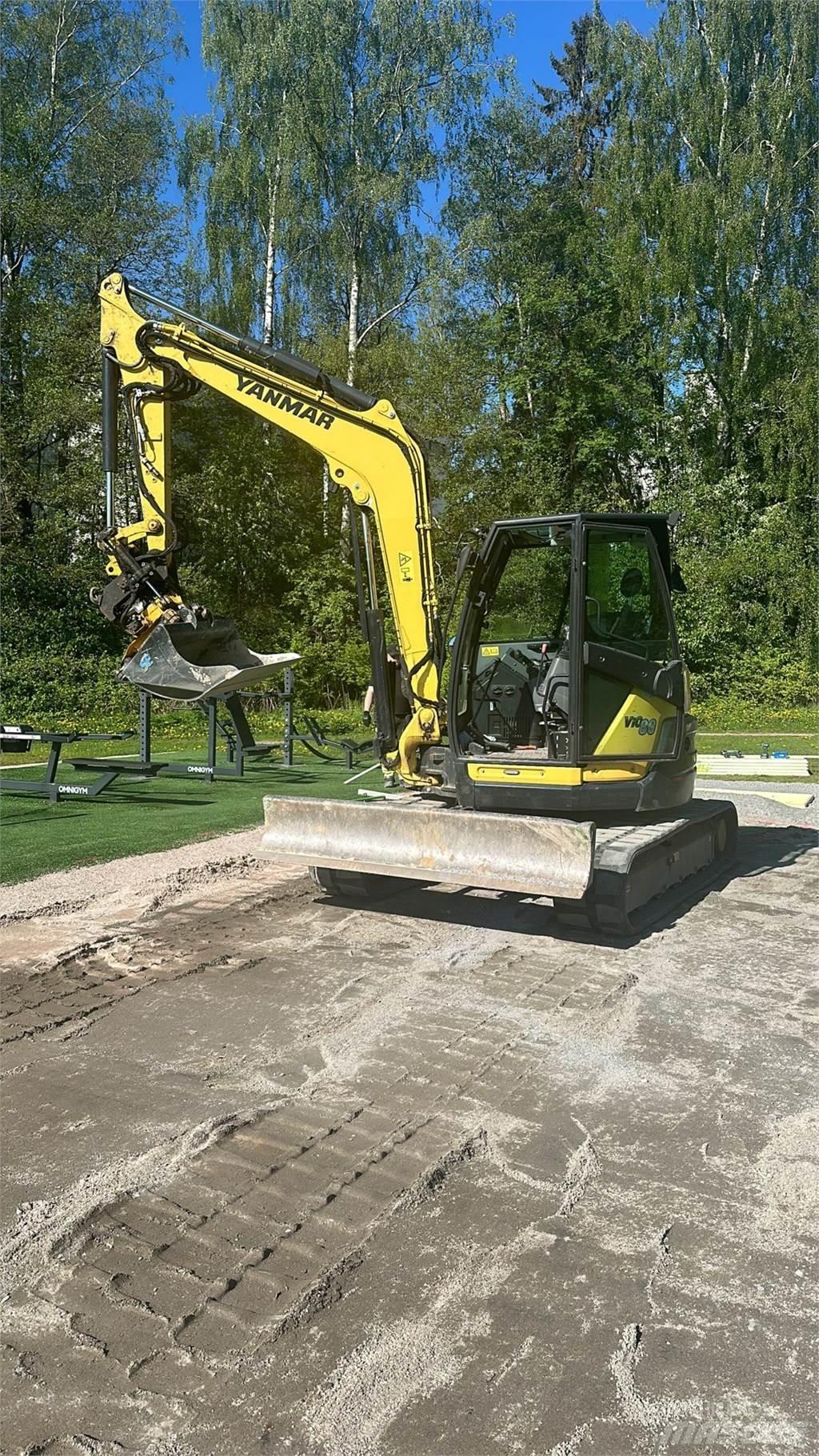 Yanmar Vio 80-1A Малые экскаваторы 7т-12т