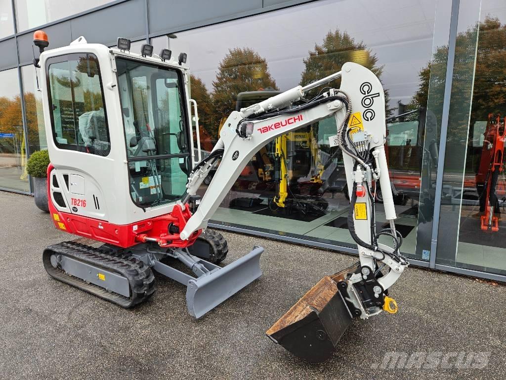 Takeuchi TB 216 Мини-экскаваторы
