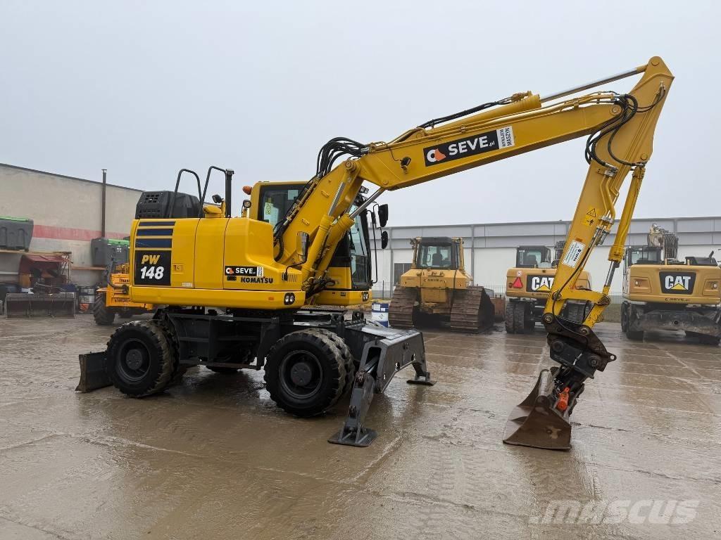 Komatsu PW 148-11 Колёсные экскаваторы