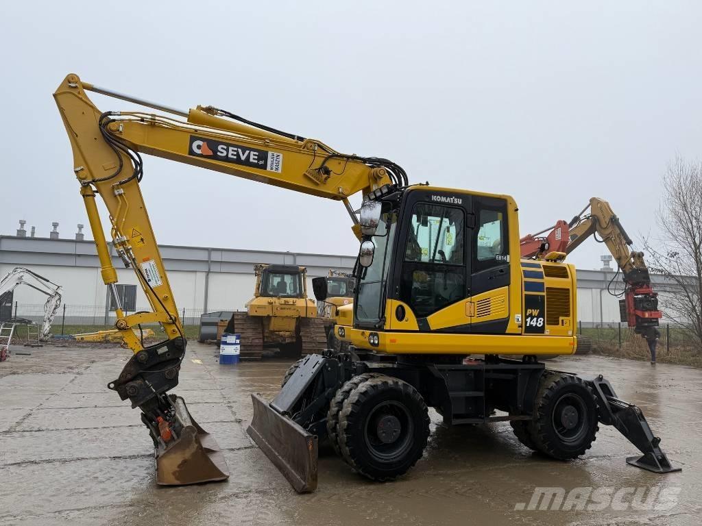 Komatsu PW 148-11 Колёсные экскаваторы