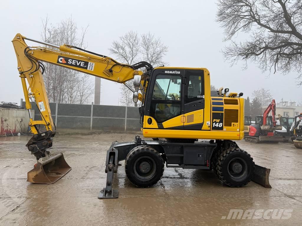 Komatsu PW 148-11 Колёсные экскаваторы