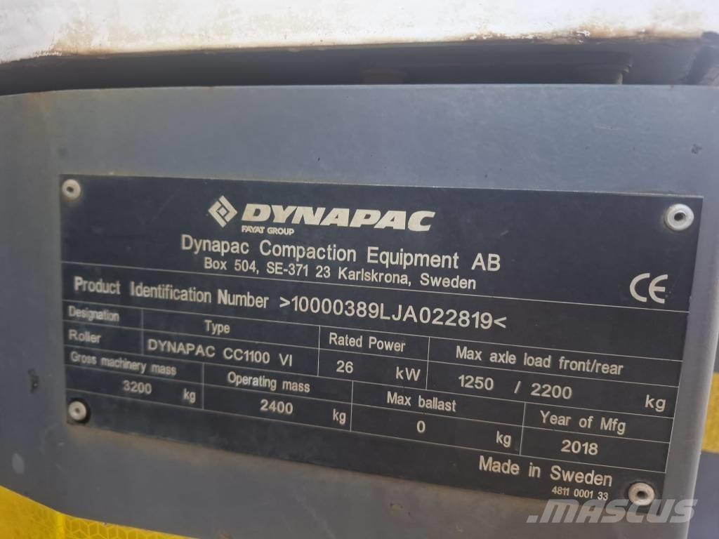 Dynapac CC 1100 VI Катки тротуарные