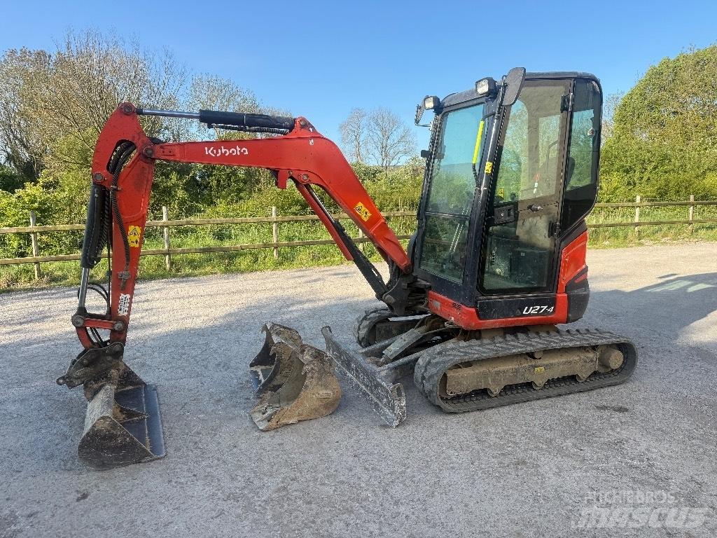 Kubota U 27-4 Мини-экскаваторы
