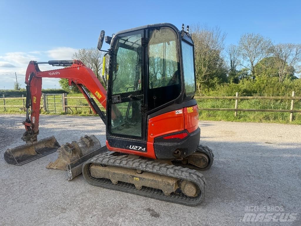Kubota U 27-4 Мини-экскаваторы