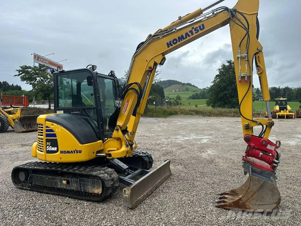 Komatsu PC 58 MR-5 Мини-экскаваторы