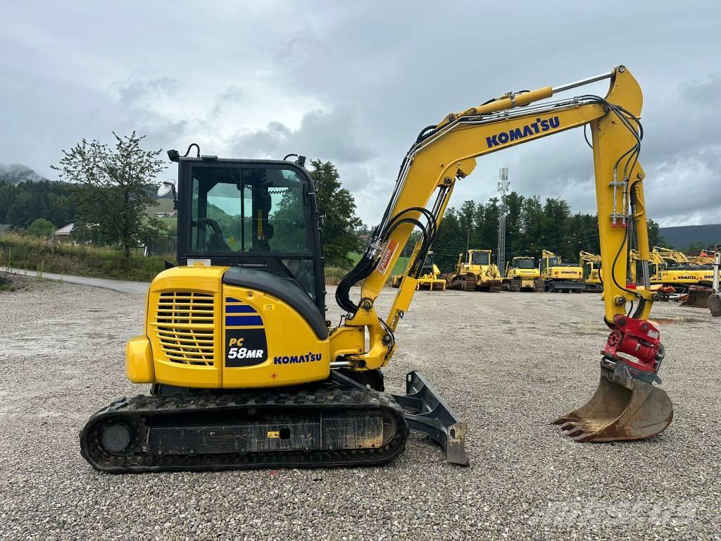Komatsu PC 58 MR-5 Мини-экскаваторы