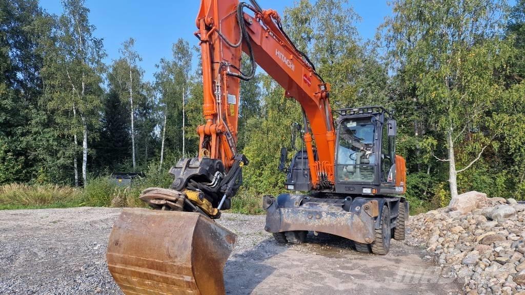 Hitachi ZX 170 W-6 Колёсные экскаваторы