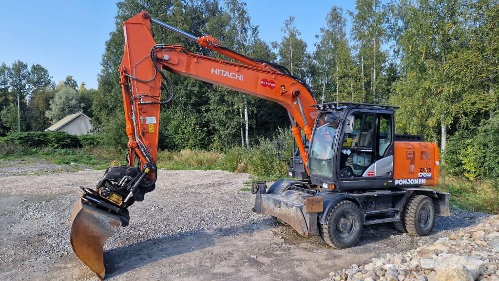 Hitachi ZX 170 W-6 Колёсные экскаваторы