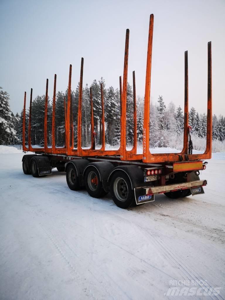 Närko D4HS11T11 Прицепы Лесовозы