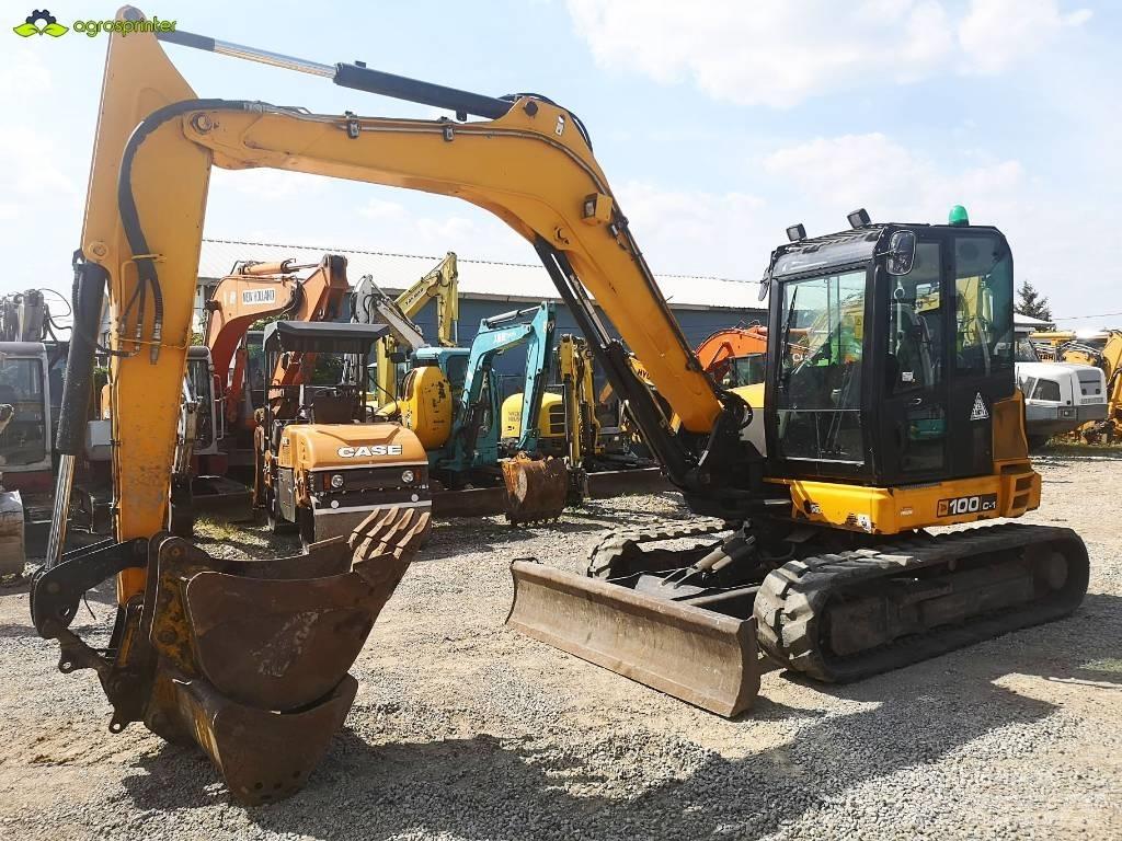 JCB 100 C Малые экскаваторы 7т-12т