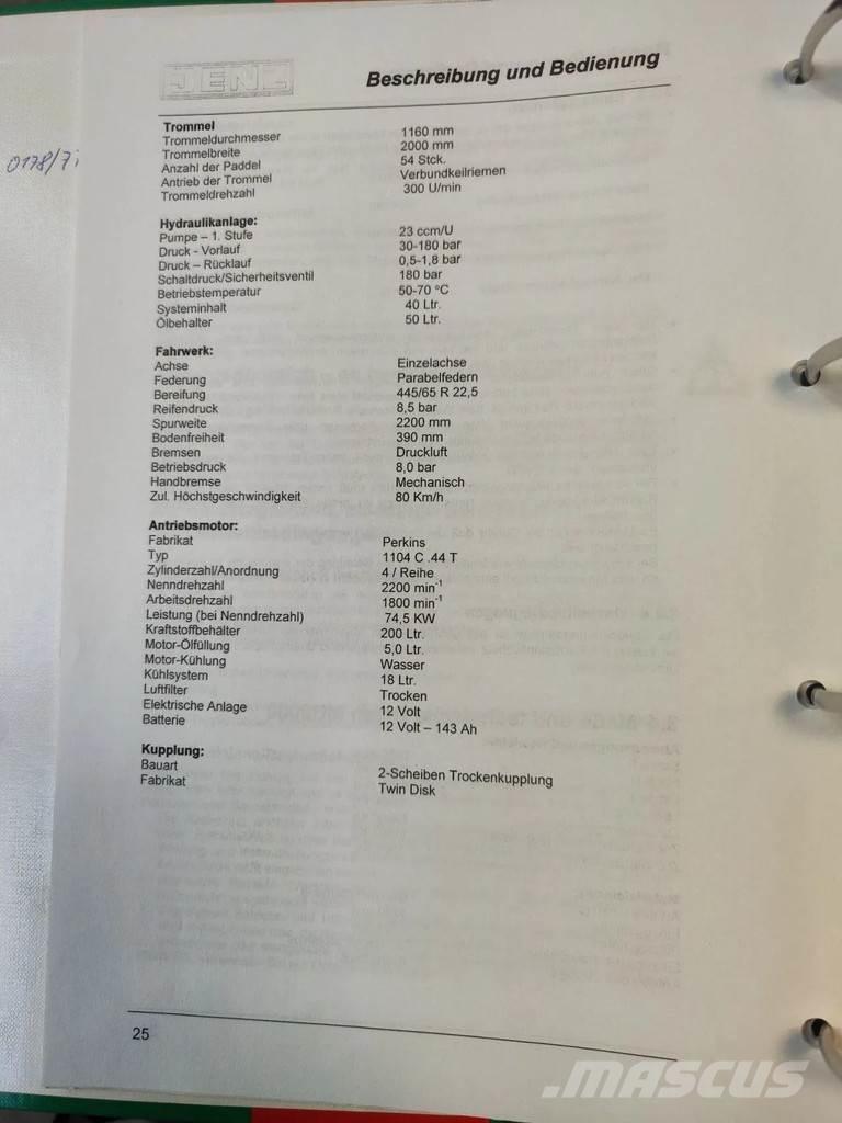 JENZ MU 2000D Промышленные шредеры