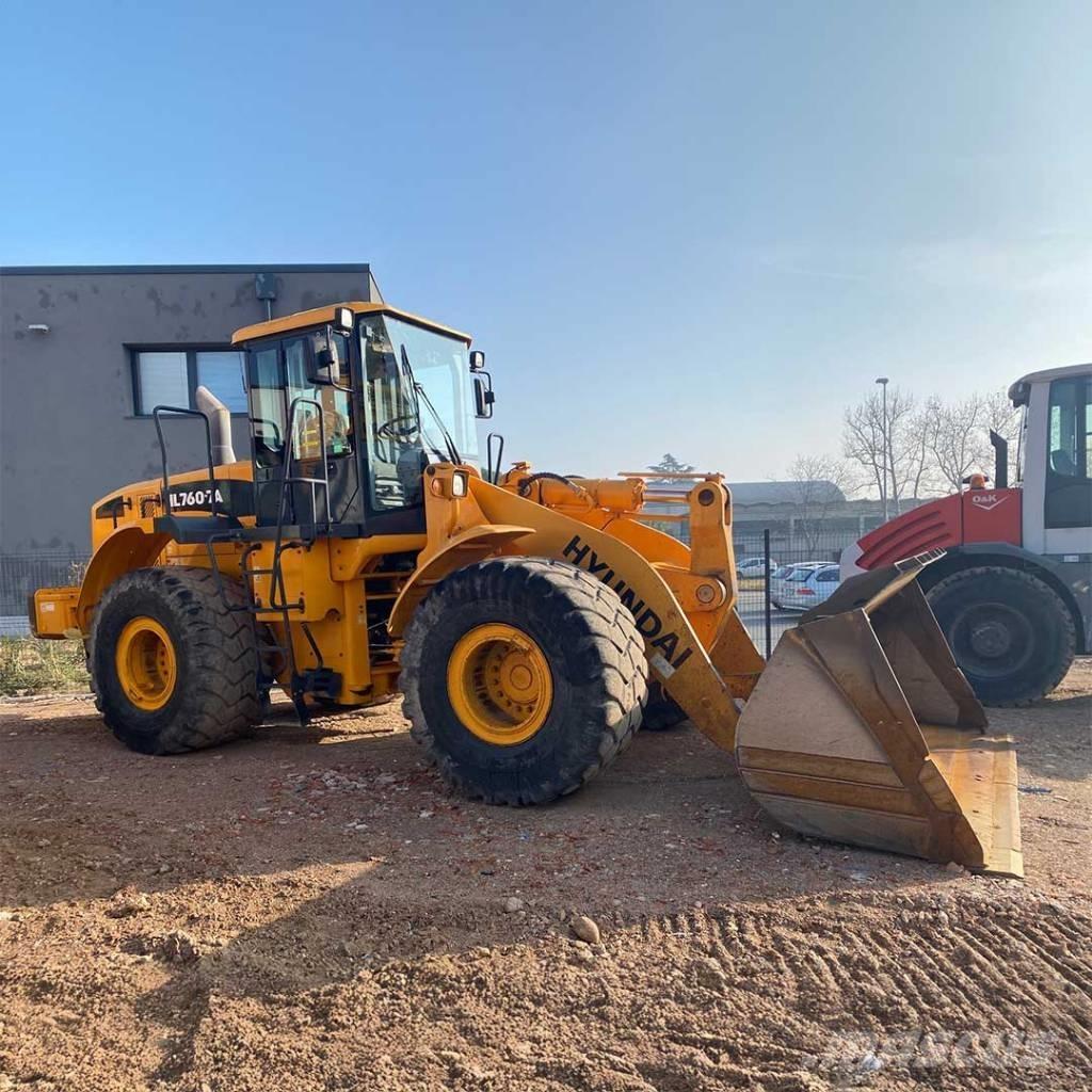 Hyundai HL760-7A Фронтальные погрузчики