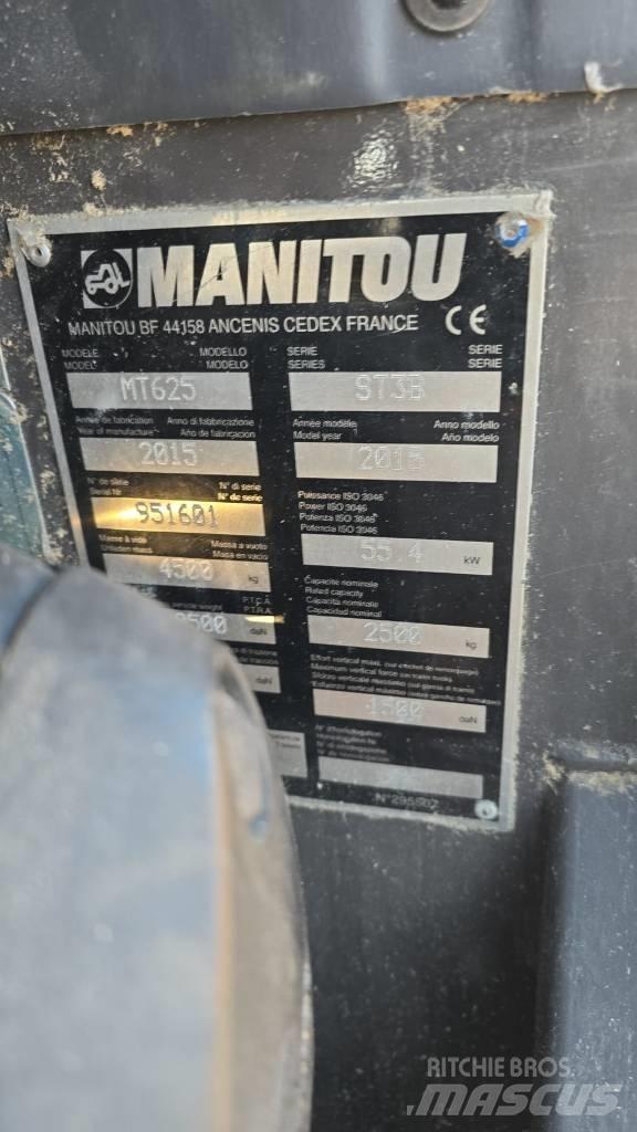Manitou MT 625 Телескопические погрузчики