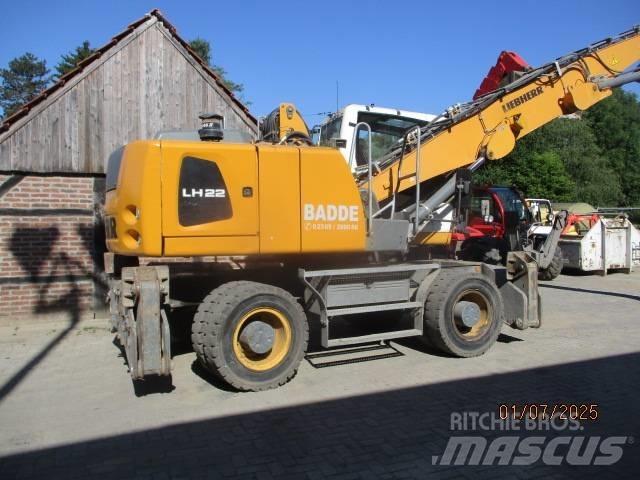 Liebherr LH 22 M Перегружатели металлолома/промышленные погрузчики
