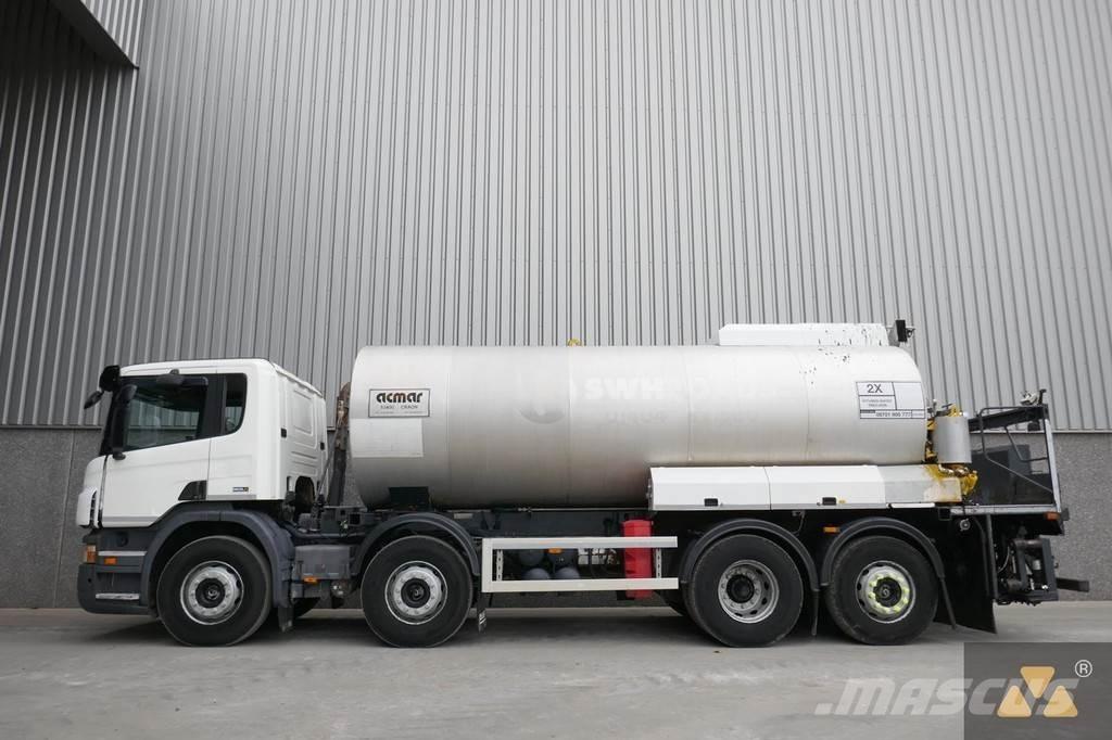 Scania P380 8x2 Специальные грузовики
