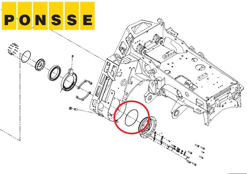Ponsse 0059913 Манипуляторы для форвардеров