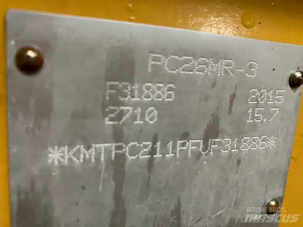 Komatsu PC 26 MR-3 Мини-экскаваторы