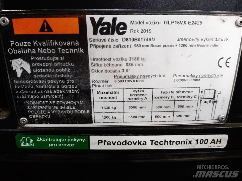 Yale GLP16VX Газовые погрузчики