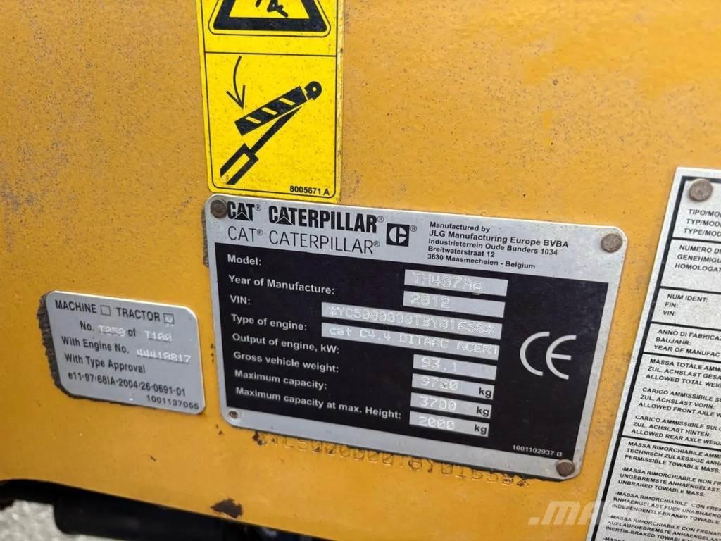 CAT TH407 Сельскохозяйственные телескопические погрузчики
