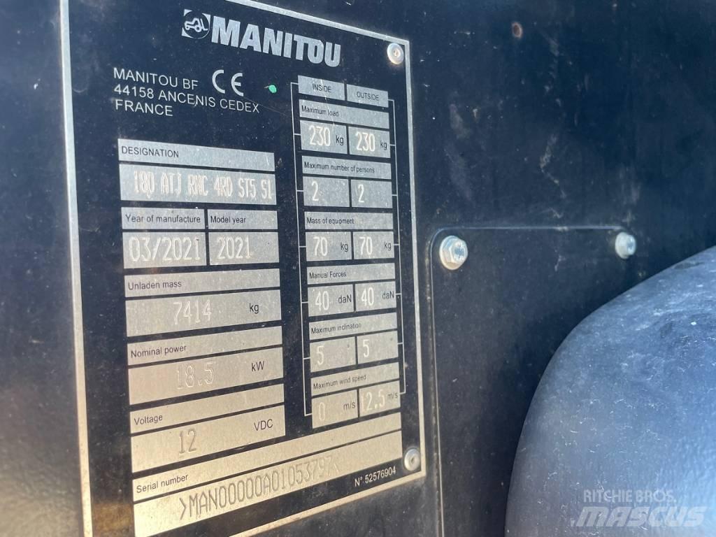 Manitou 180 ATJ Коленчатые подъемники