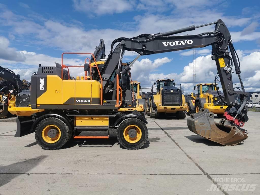 Volvo EW 160 E Колёсные экскаваторы