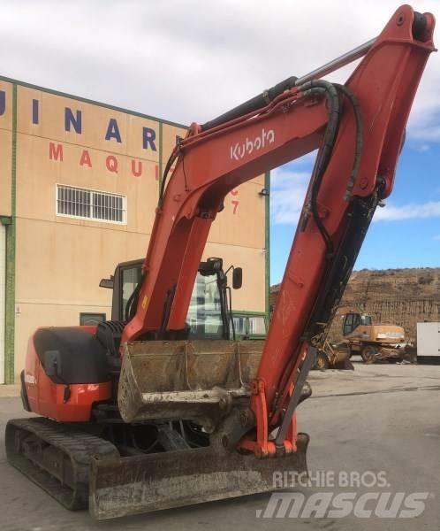 Kubota KX 080-4 Малые экскаваторы 7т-12т
