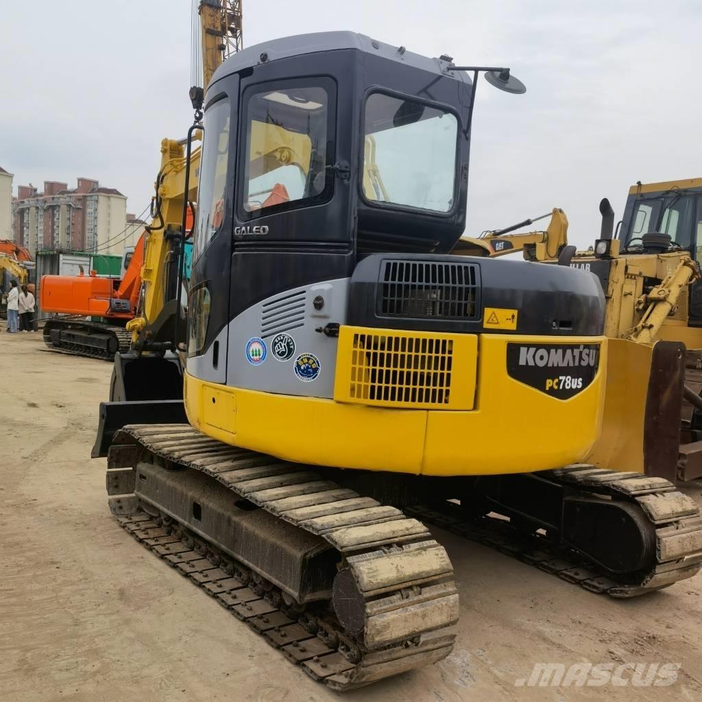 Komatsu PC78US-6 Малые экскаваторы 7т-12т