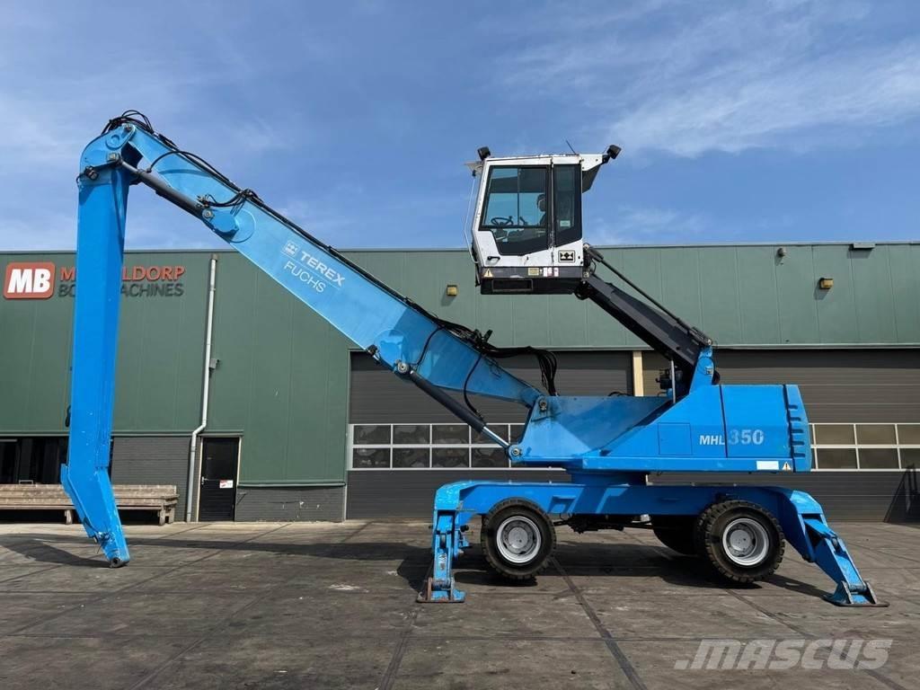 Fuchs MHL 350 Перегружатели металлолома/промышленные погрузчики