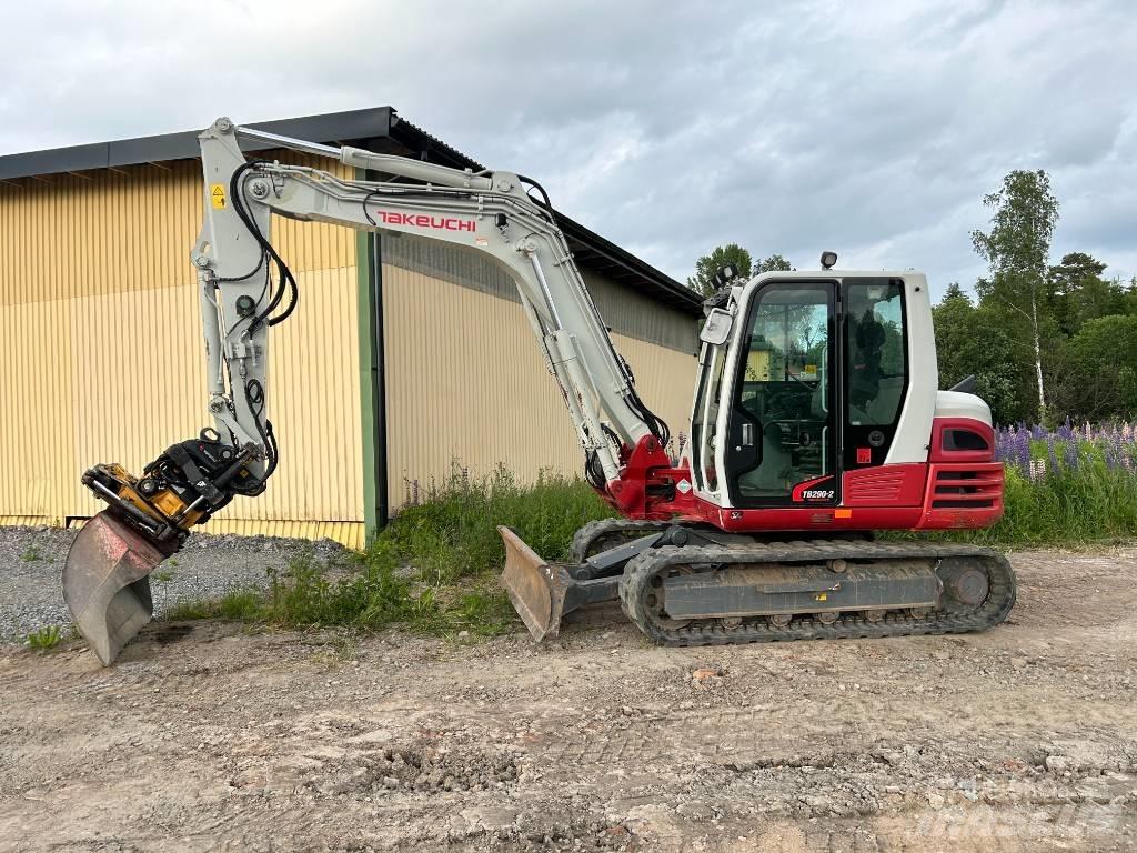 Takeuchi TB290 Малые экскаваторы 7т-12т