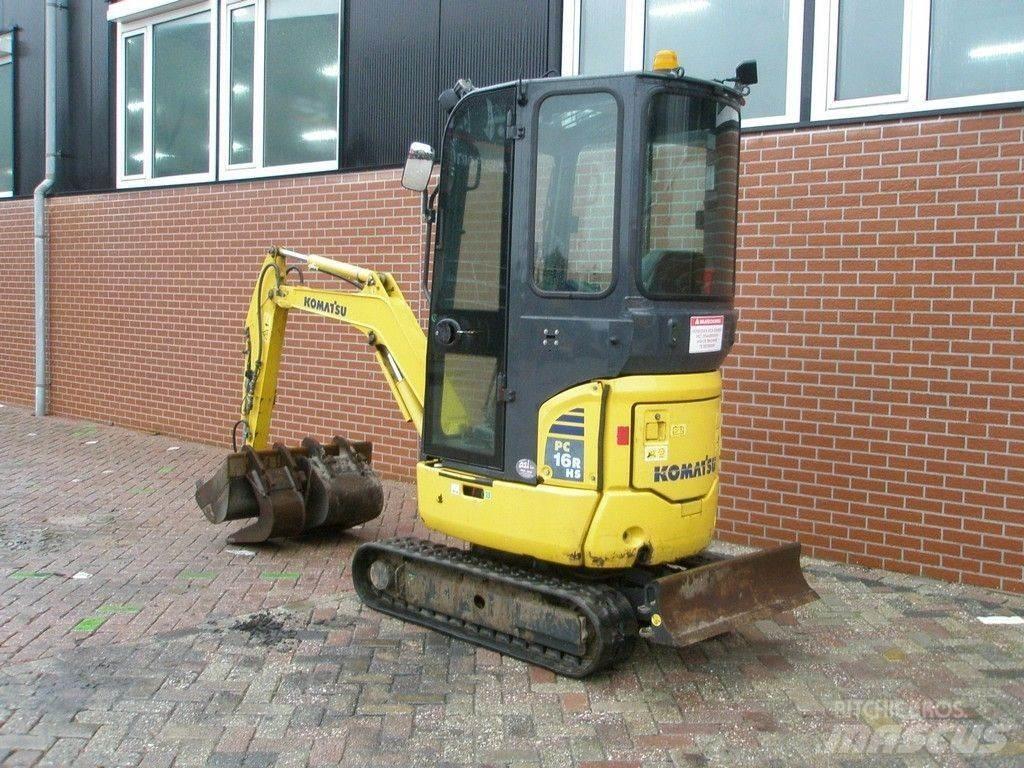 Komatsu PC16R-3HS Мини-экскаваторы
