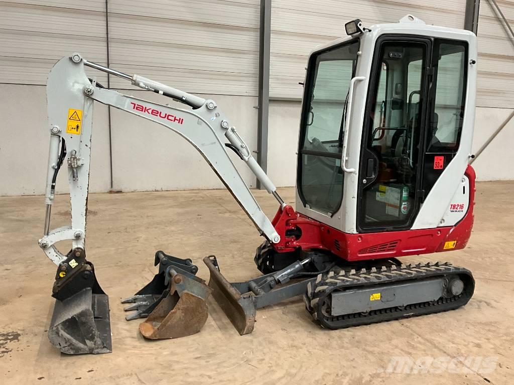 Takeuchi TB 216 Мини-экскаваторы
