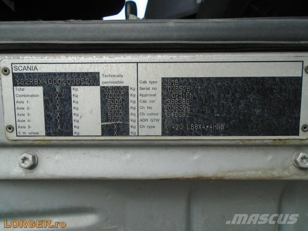 Scania R 420 Автобетоносмесители