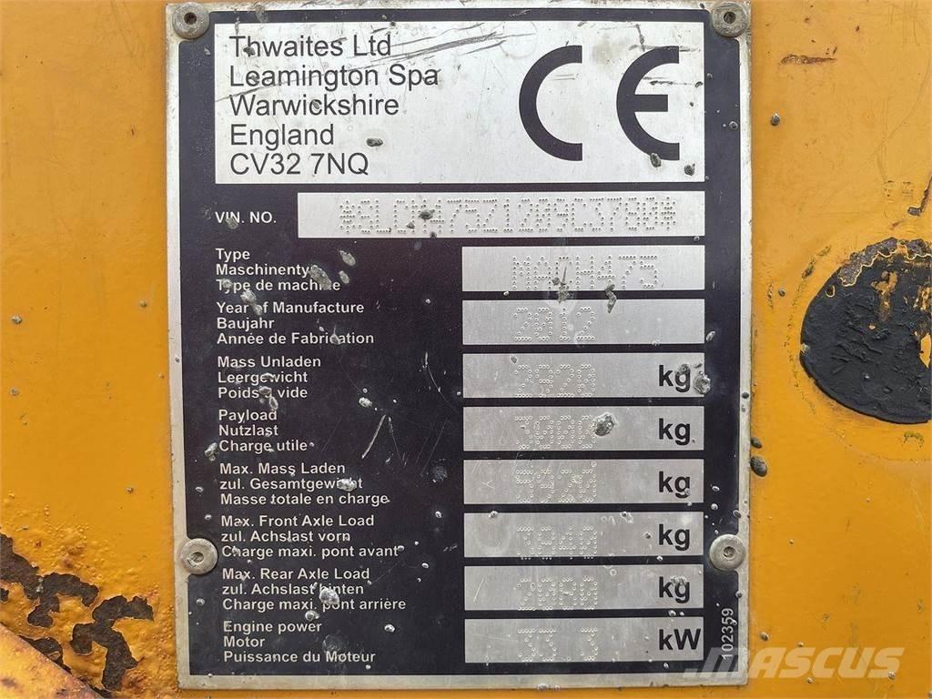 Thwaites 3 ton Мини-самосвалы