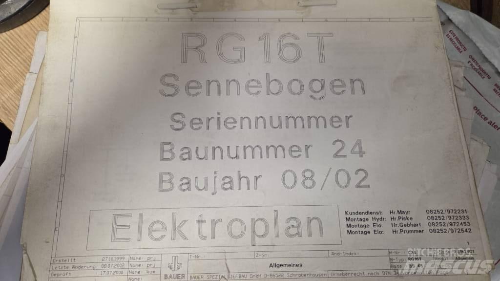 Bauer RTG 16T Вибропогружатели