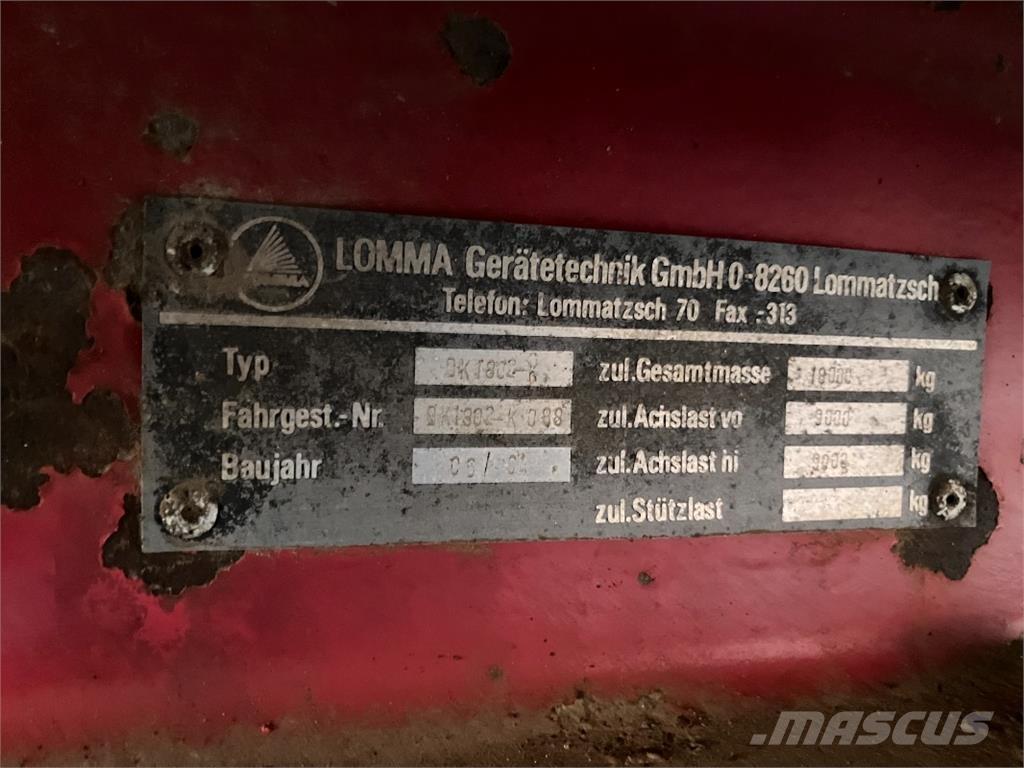 Lomma DK 1802-K Прочие сельхоз-прицепы