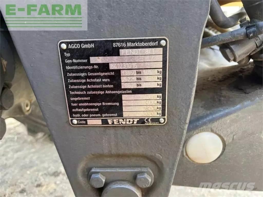 Fendt 826 vario Трактора