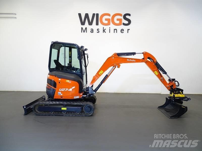 Kubota U 27-4 Мини-экскаваторы