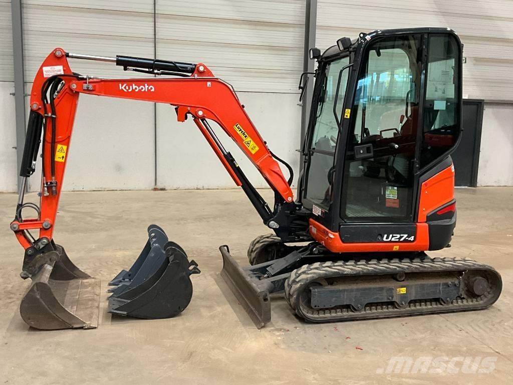 Kubota U 27-4 HI Мини-экскаваторы