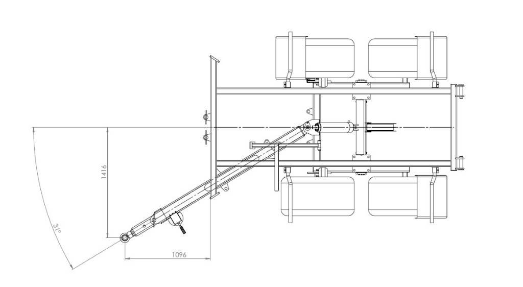 ERT 10-MALL Тракторные самосвальные прицепы