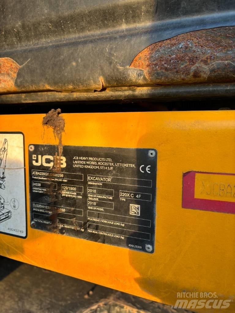 JCB 220 Гусеничные экскаваторы