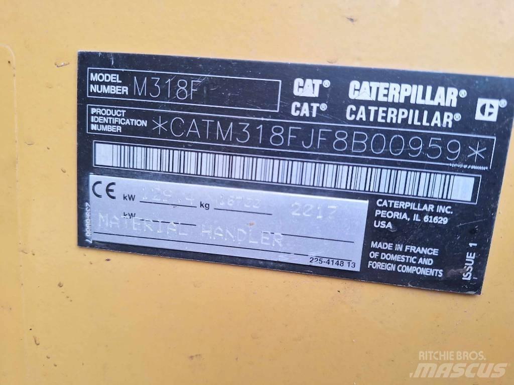 CAT M 318 F Колёсные экскаваторы